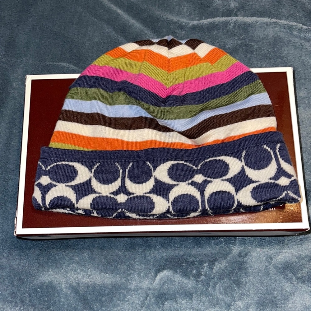 Coach beanie